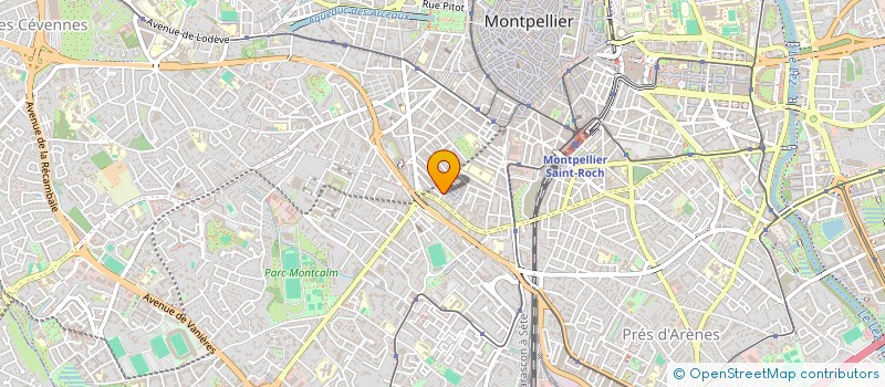 localisation de l'entreprise MADAME CHRISTINE WASILEWSKI à MONTPELLIER