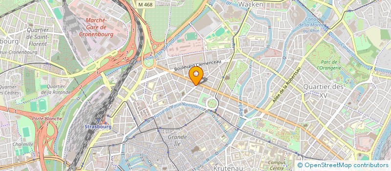 localisation de l'entreprise MADAME CHRISTINE WEIL  STRASBOURG