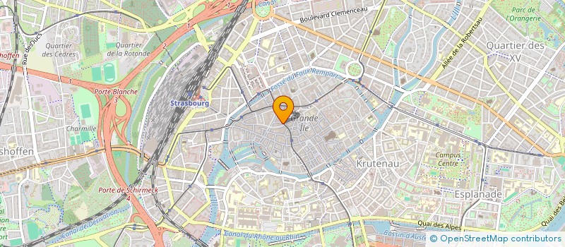 localisation de l'entreprise MADAME CHRISTINE WEISE à STRASBOURG
