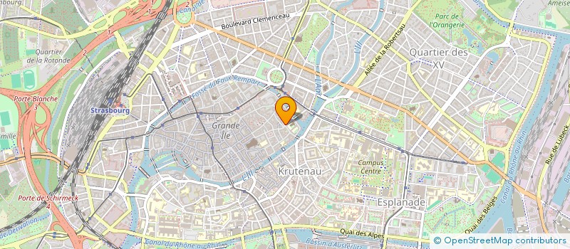 localisation de l'entreprise MADAME CHRISTINE WELSCH à STRASBOURG