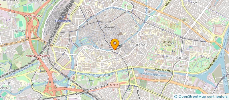 localisation de l'entreprise MADAME CHRISTINE WOLFF à STRASBOURG