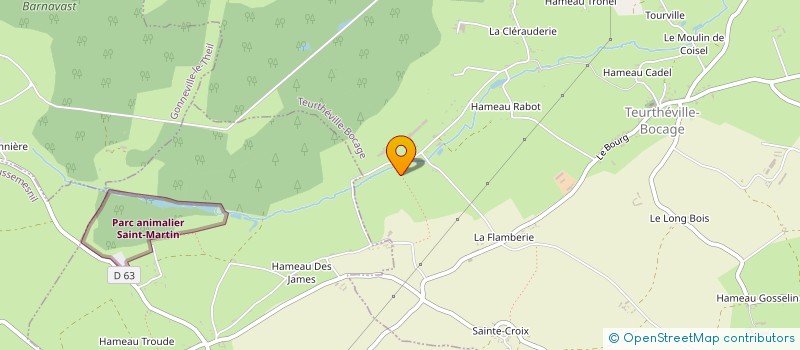 localisation de l'entreprise MADAME CHRISTINE WOLLNICK à TEURTHEVILLE-BOCAGE