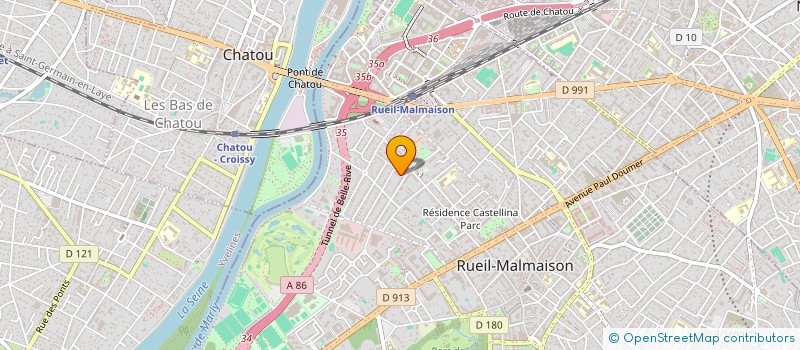 localisation de l'entreprise MADAME CHRISTINE ZALEJSKI à RUEIL-MALMAISON