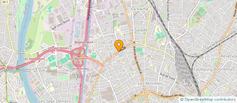 localisation de l'entreprise MADAME CHRISTOPHE COULEAU à TOULOUSE