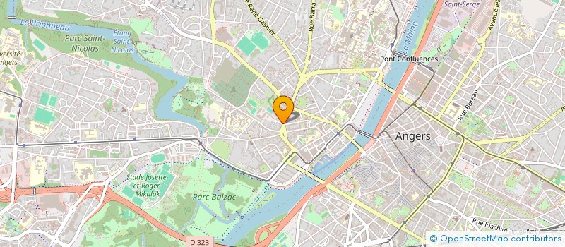 localisation de l'entreprise MADAME CHRISTOPHE INDIVISION DUJARDIN à ANGERS