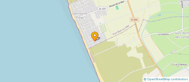 localisation de l'entreprise MADAME CHRISTOPHE LECAVELIER  PORT-BAIL-SUR-MER