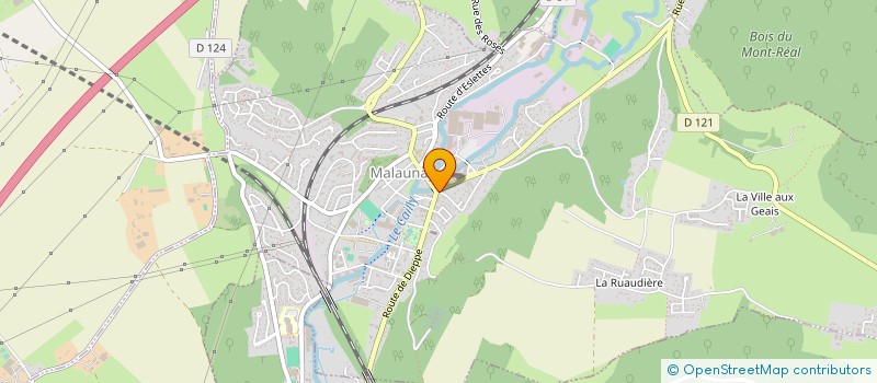 localisation de l'entreprise MADAME CHRISTOPHE SAMPIC  MALAUNAY