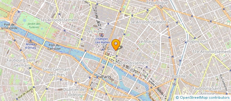 localisation de l'entreprise MADAME CHRISTY HOBART  PARIS