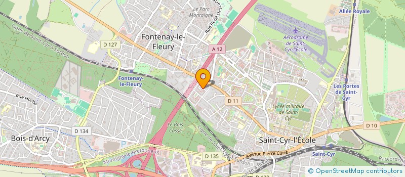 localisation de l'entreprise MADAME CHRISTY MALAMO à SAINT-CYR-L'ECOLE