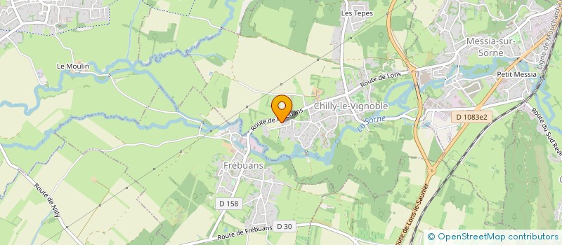 localisation de l'entreprise MADAME CHRITEL FAUVEAU à CHILLY-LE-VIGNOBLE