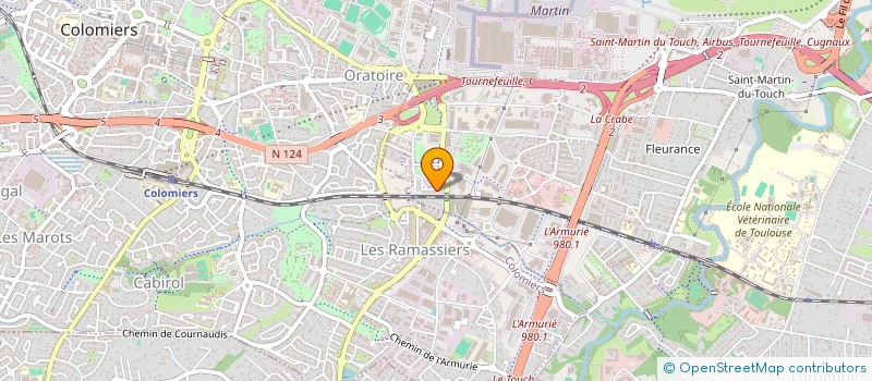 localisation de l'entreprise MADAME CHRITIANE BENONI à TOULOUSE