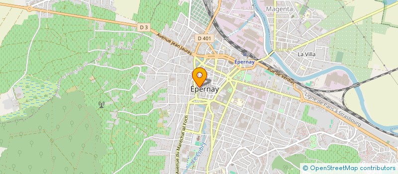 localisation de l'entreprise MADAME CHRSTINE VALLOIS à EPERNAY