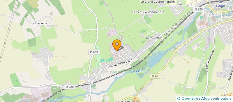 localisation de l'entreprise MADAME CHRTISTINE HEULIN à RAI