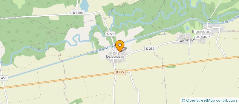 localisation de l'entreprise MADAME CHRYSEIS DEHEURLE  LE BUISSON