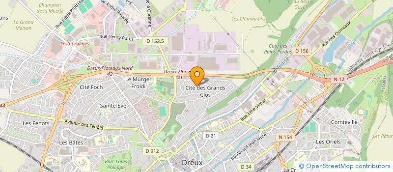 localisation de l'entreprise MADAME CHRYSOVALANTI EFSTATHIOU à DREUX
