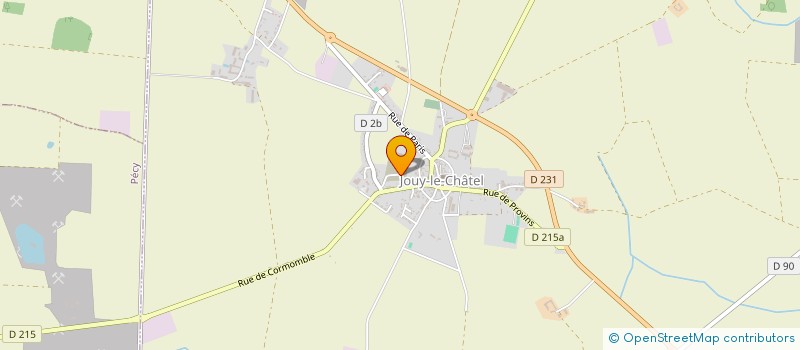 localisation de l'entreprise MADAME CHRYSTAL CINOTTI à JOUY-LE-CHATEL