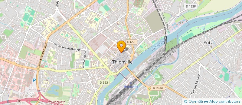 localisation de l'entreprise MADAME CHRYSTAL VAVOULIDIS  THIONVILLE