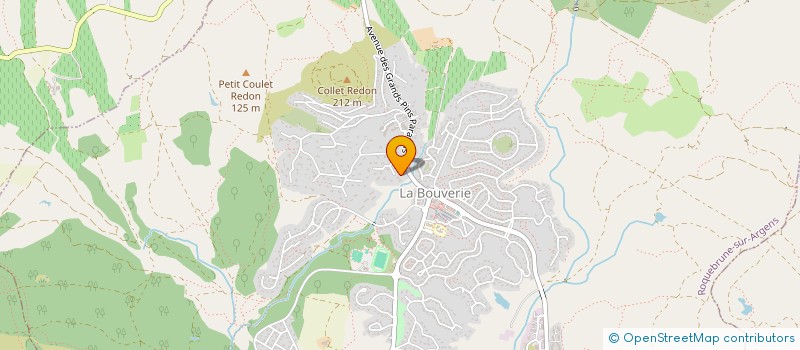 localisation de l'entreprise MADAME CHRYSTEL BARBARA à ROQUEBRUNE-SUR-ARGENS