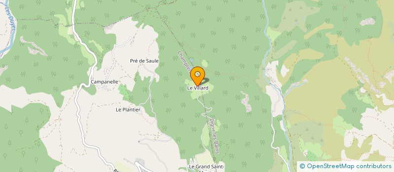 localisation de l'entreprise MADAME CHRYSTEL BAULT  NOYERS-SUR-JABRON