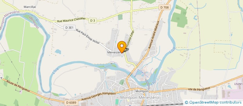 localisation de l'entreprise MADAME CHRYSTEL BENET  MONTPON-MENESTEROL