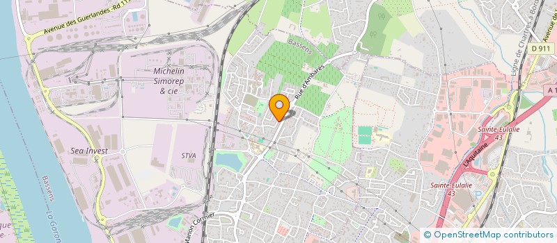 localisation de l'entreprise MADAME CHRYSTEL BOP  BASSENS