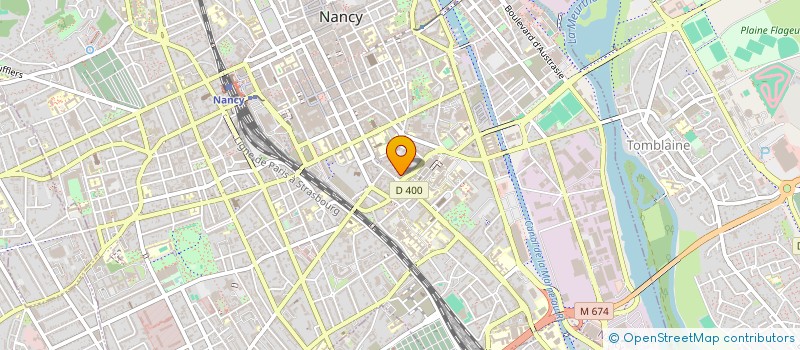 localisation de l'entreprise MADAME CHRYSTEL CELTON  NANCY