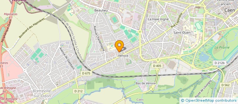 localisation de l'entreprise MADAME CHRYSTEL COUESNON à ANGERS