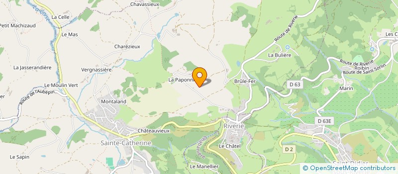 localisation de l'entreprise MADAME CHRYSTEL CRUZ  RIVERIE