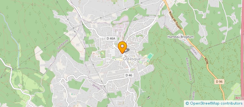 localisation de l'entreprise MADAME CHRYSTEL FOUQUE  GREASQUE