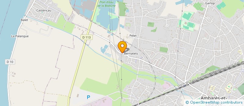 localisation de l'entreprise MADAME CHRYSTEL FRUTIER  AMBARES-ET-LAGRAVE