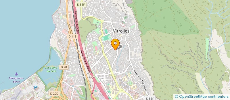 localisation de l'entreprise MADAME CHRYSTEL FUENTES à VITROLLES