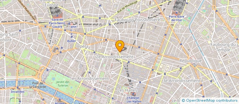 localisation de l'entreprise MADAME CHRYSTEL GENSON  PARIS