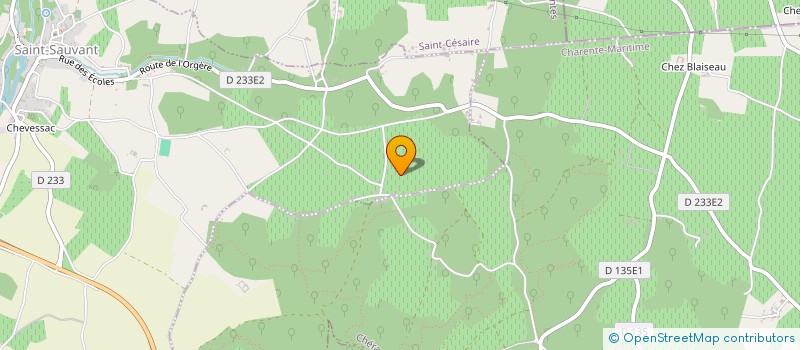 localisation de l'entreprise MADAME CHRYSTEL GOIS  SAINT-SAUVANT