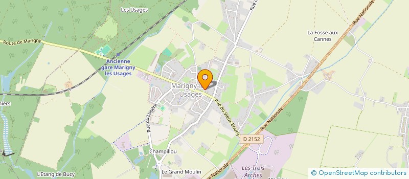 localisation de l'entreprise MADAME CHRYSTEL LUTAMBI à MARIGNY-LES-USAGES