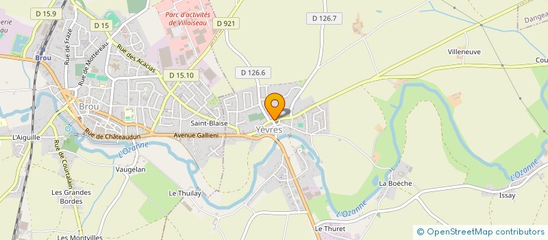 localisation de l'entreprise MADAME CHRYSTEL NAJDUCH à YEVRES