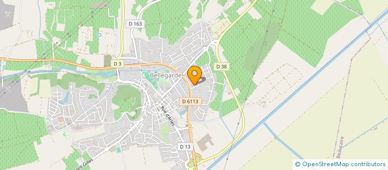 localisation de l'entreprise MADAME CHRYSTEL NAVARRETE  BELLEGARDE