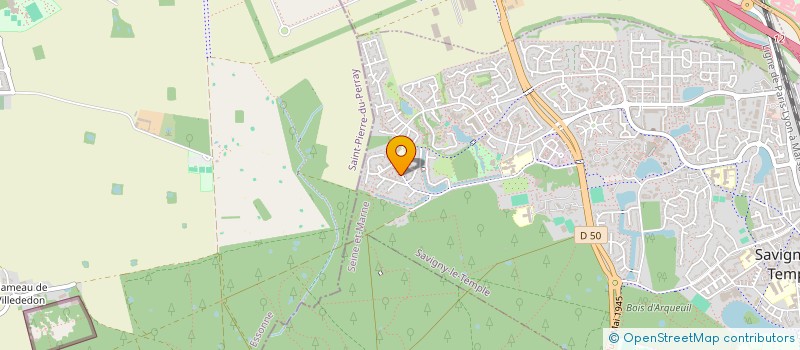 localisation de l'entreprise MADAME CHRYSTEL OBACH  SAVIGNY-LE-TEMPLE