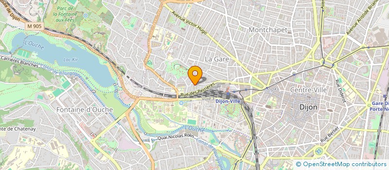 localisation de l'entreprise MADAME CHRYSTEL PONS  DIJON