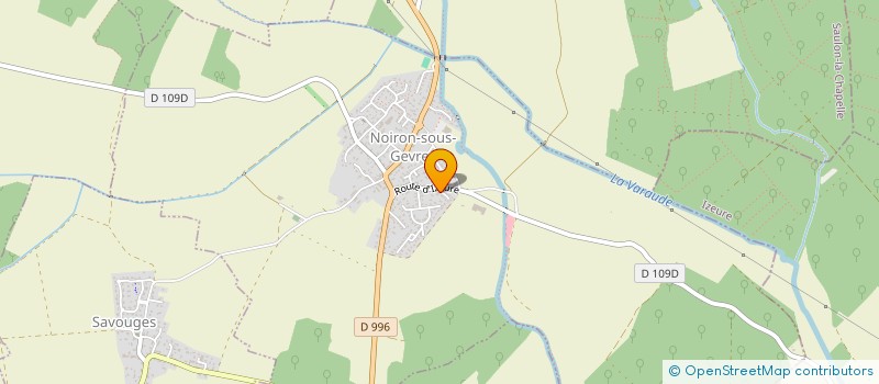 localisation de l'entreprise MADAME CHRYSTEL POUTHIER  NOIRON-SOUS-GEVREY