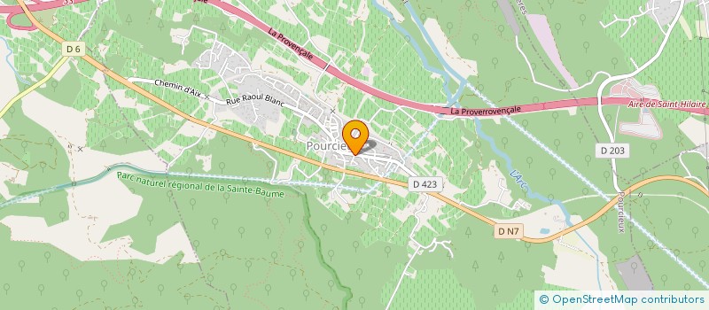 localisation de l'entreprise MADAME CHRYSTEL REGORD  POURCIEUX