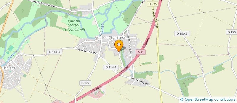 localisation de l'entreprise MADAME CHRYSTEL SCHOTS à VER-LES-CHARTRES