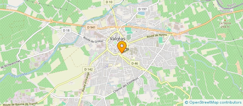 localisation de l'entreprise MADAME CHRYSTEL VITRY à VALREAS