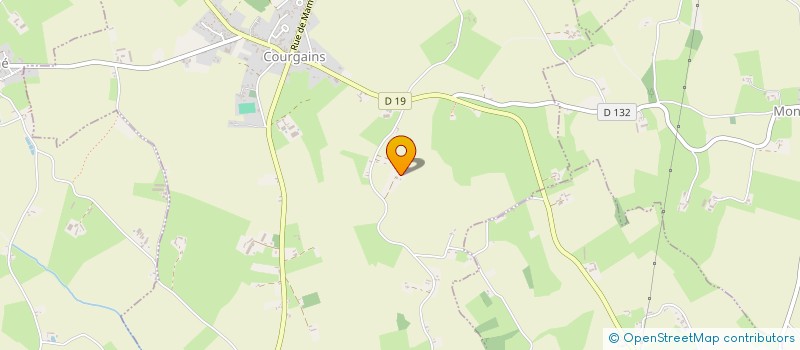 localisation de l'entreprise MADAME CHRYSTELE BARAULT  COURGAINS