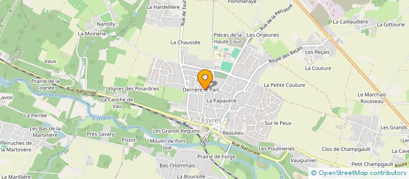 localisation de l'entreprise MADAME CHRYSTELE BUROT  TRUYES