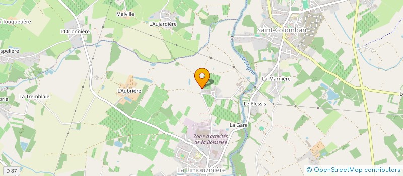 localisation de l'entreprise MADAME CHRYSTELE FIGUREAU  SAINT-PHILBERT-DE-GRAND-LIEU