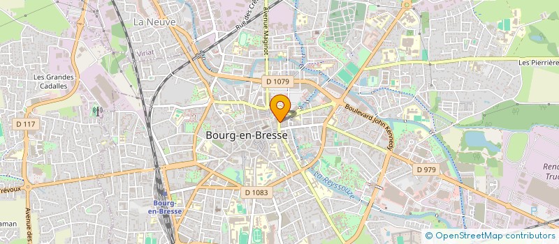 localisation de l'entreprise MADAME CHRYSTELE GAGLIARDINI à BOURG-EN-BRESSE