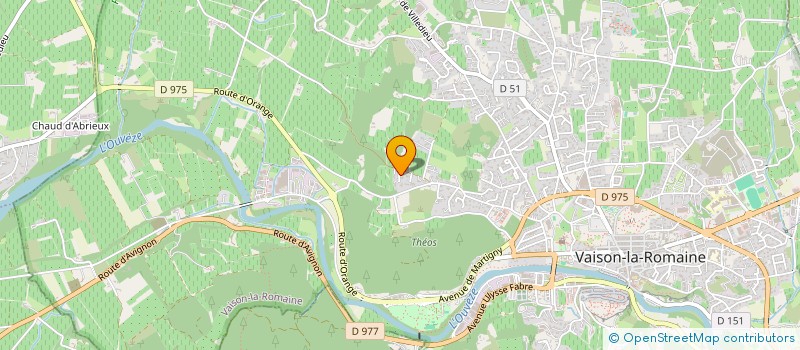 localisation de l'entreprise MADAME CHRYSTELE MONTEL  VAISON-LA-ROMAINE