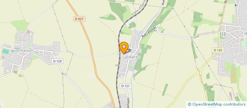 localisation de l'entreprise MADAME CHRYSTELE PRUGNOT  MERU