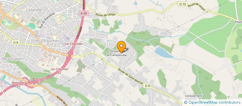 localisation de l'entreprise MADAME CHRYSTELE TREVISIOL  MONTAUBAN