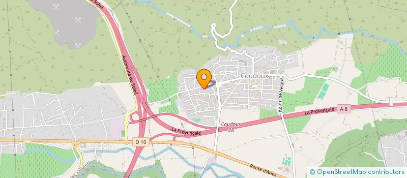 localisation de l'entreprise MADAME CHRYSTELL LABELLE  COUDOUX